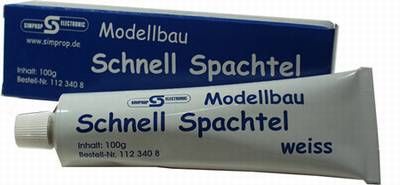 Simprop Schnell-Spachtel weiss 100g