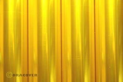 Bügelfolie-Gelb-transparent 1lfm