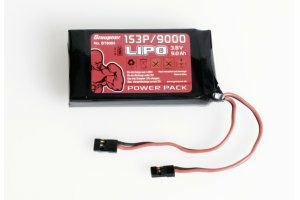 Graupner LiPo-Senderakku TX 1S3P/9000 3.8V 34,2 WH