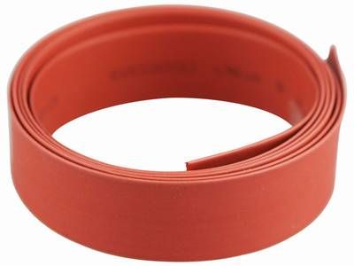 Schrumpfschlauch 9,5 mm rot,1 lfm