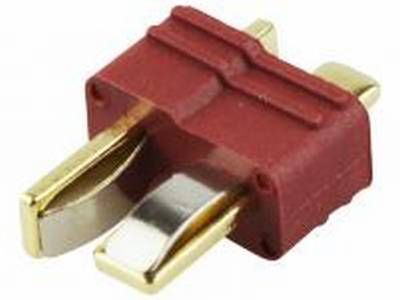 Amass T Plug - Stecker 2 polig Goldkontakt