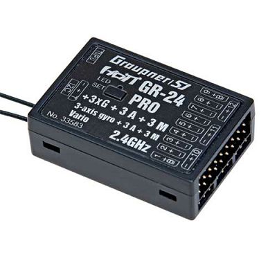 Graupner Empfänger GR-24PRO3 x G + 3A + 3M HoTT