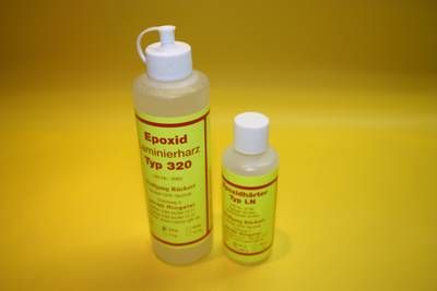 Epoxidharz Typ 320 + Härter LN 360g (33,00 €/1kg)