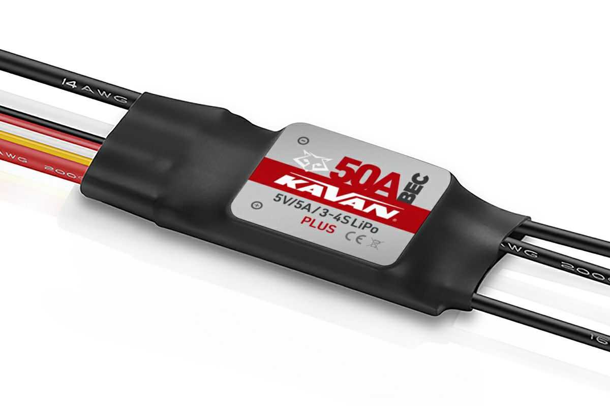 KAVAN R-50SB Plus Bruslhess Regler 50A ECO SBEC 