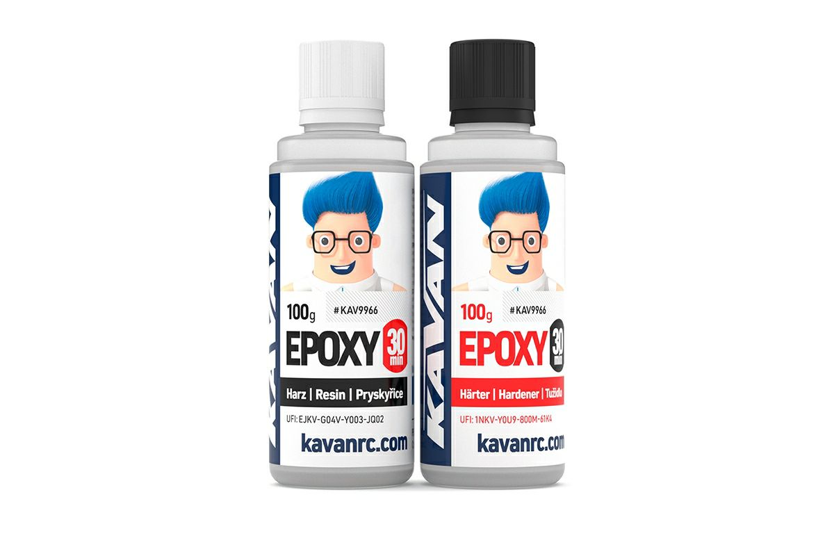 KAVAN Epoxy 30min 2x 100g EPOXIDHARZKLEBER 