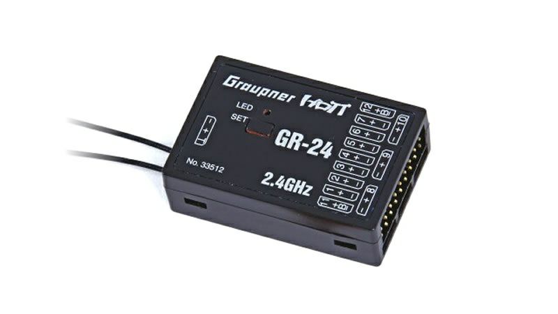 Graupner GR-24 HoTT Empfänger (12-Kanal)