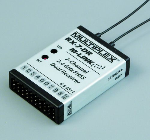 Multiplex 2,4 GHz Empfänger RX-7-DR M-Link