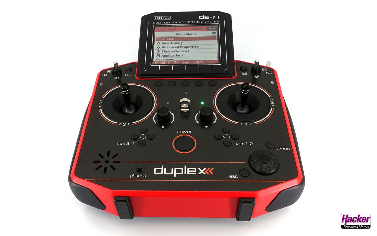 JETI-Duplex 2,4EX Handsender DS-14 II Red Multimode