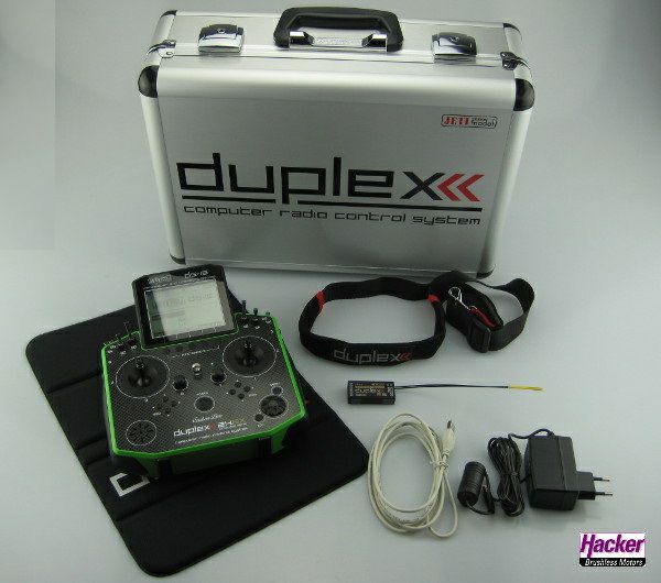 Duplex 2,4EX Handsender DS-16 Carbon Green Multimode