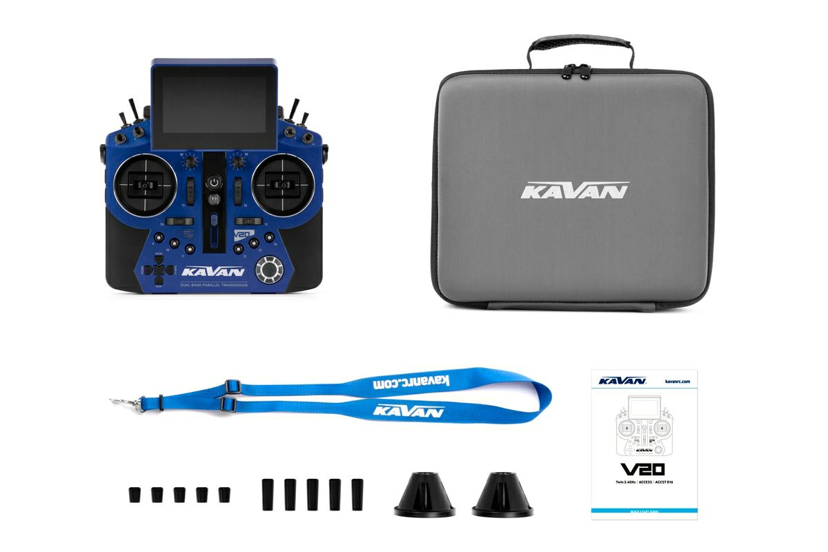 Sender KAVAN V20 - Blau, 24-Kanal