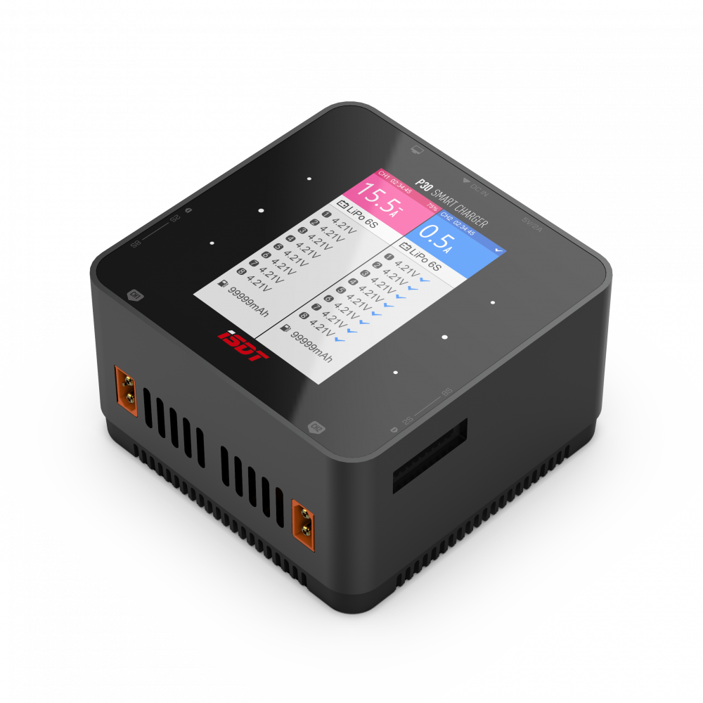 iSDT SMART DUO CHARGER P30-1500W,30A, 2x8S LiPo