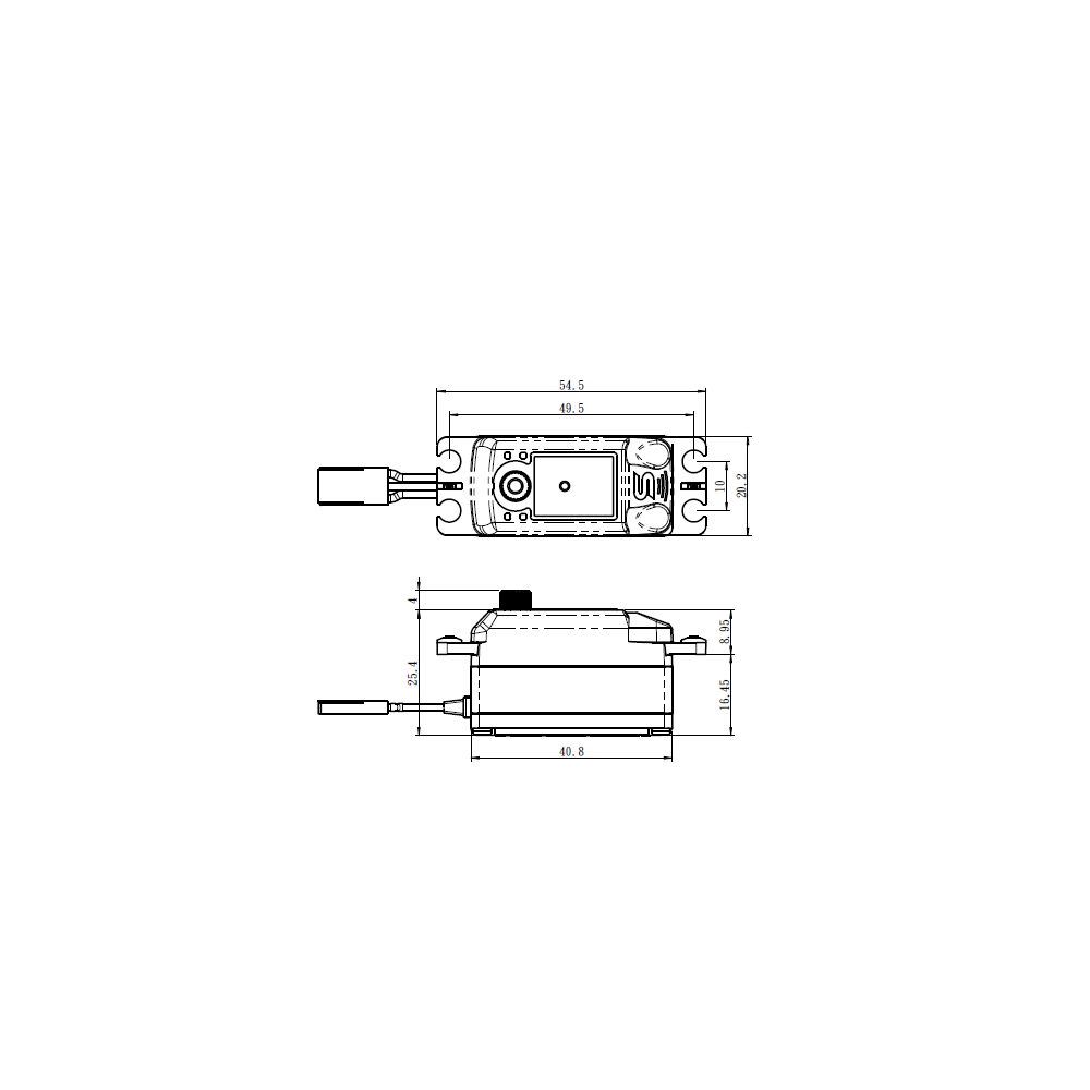 Servo SAVÖX SC - 1251MG